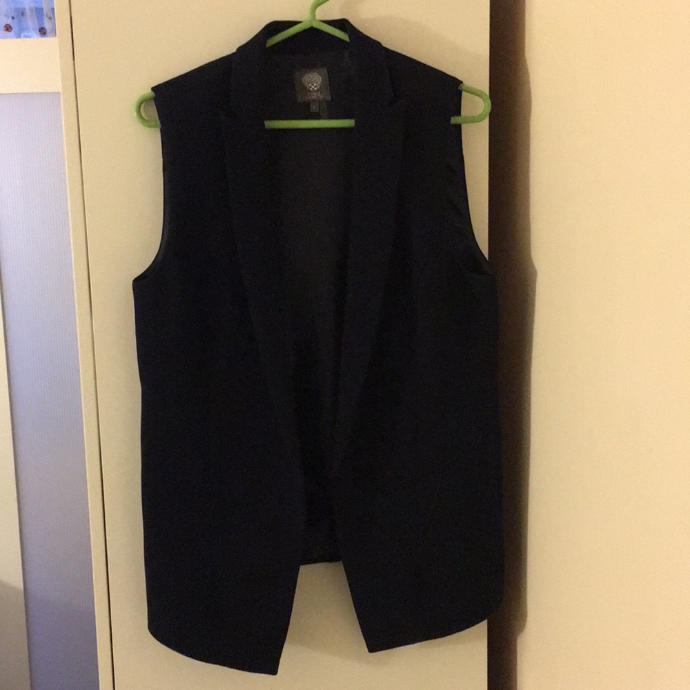 Vince Camuto Navy Vest